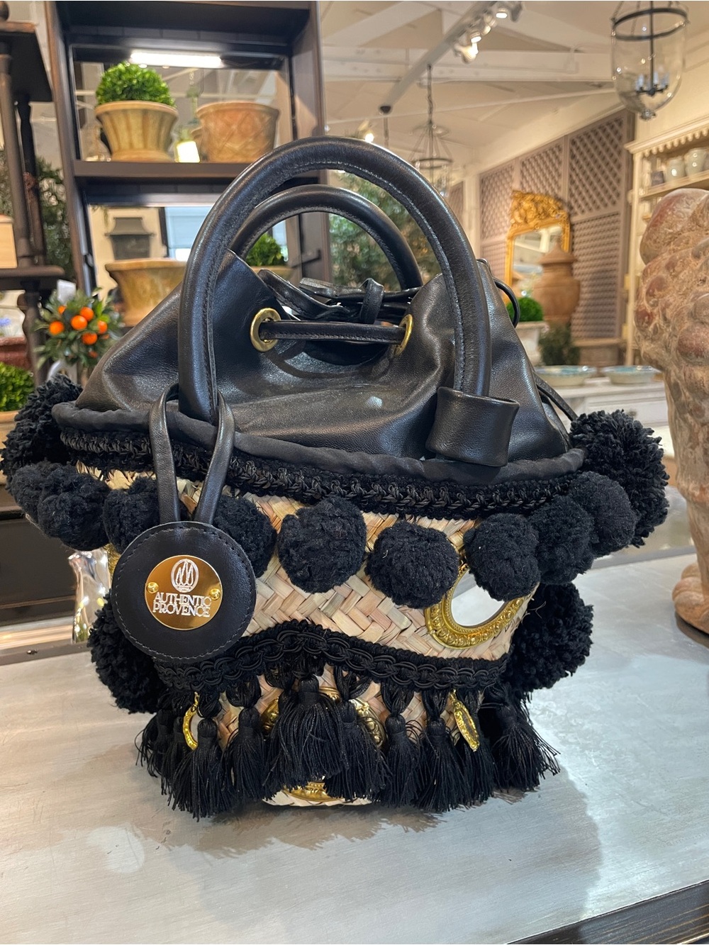 Tizzini x AuthenticProvence Petite Italian Couture handwoven Bag